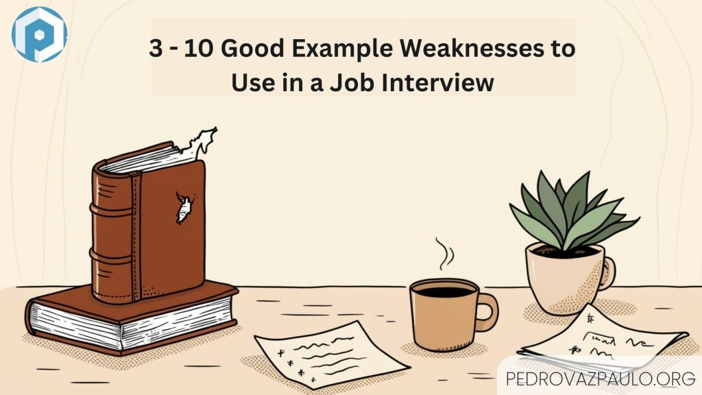 3 - 10 Good Example Weaknesses to Use in a Job Interview