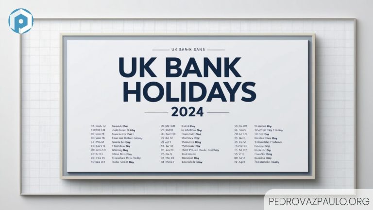 UK Bank Holidays 2024