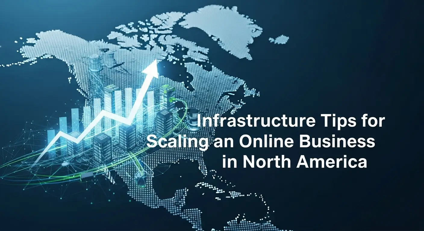 Infrastructure Tips for Scaling an Online Business in North America