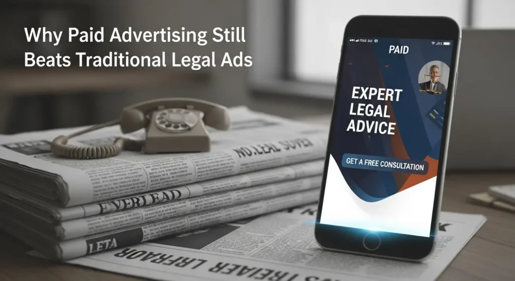 Why Paid Advertising Still Beats Traditional Legal Ads