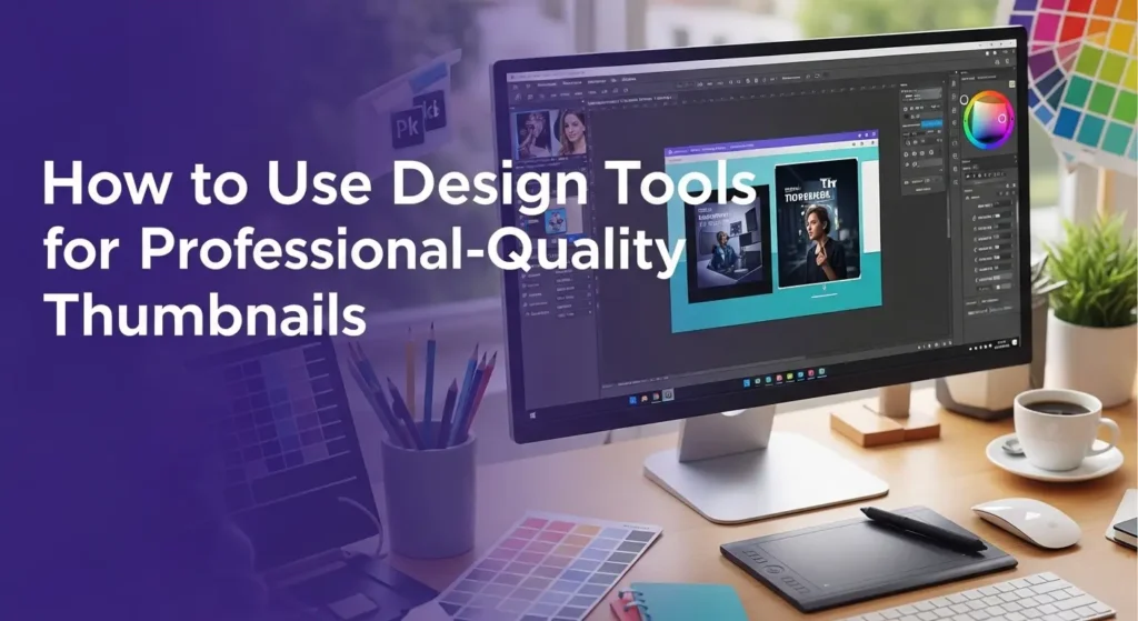 How to Use Design Tools for Professional-Quality Thumbnails